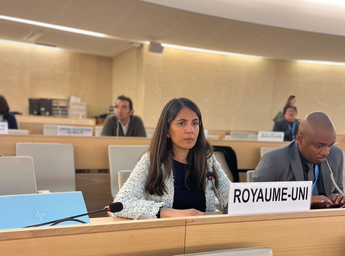 Village burnings, mass killings, airstrikes against civilian targets - atrocities committed by Myanmar military on innocent civilians. There is no justification. The culture of impunity must end. There must be accountability. My statement at #HRC55 gov.uk/government/spe…