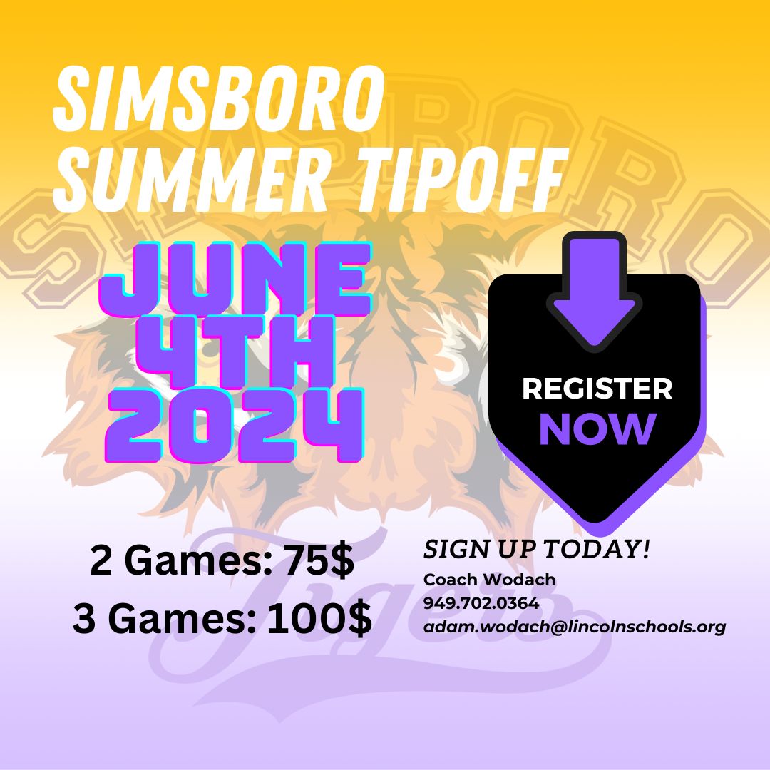 Simsboro Hoops (@simsborohoops) on Twitter photo Simsboro Boy's Basketball is hosting a 1 day event this summer on Tuesday, June 4th. We already have 8 teams committed. Please reach out if interested! <a href="/GeauxPrepsLA/">GeauxPreps.com</a> <a href="/LSL_Sportsline/">Louisiana Sportsline</a> <a href="/PrepHoopsLA/">Prep Hoops Louisiana</a> <a href="/Louisiana_Hoops/">Clifton Dixon</a> Simsboro Boy's Basketball is hosting a 1 day event this summer on Tuesday, June 4th. We already have 8 teams committed. Please reach out if interested! <a href="/GeauxPrepsLA/">GeauxPreps.com</a> <a href="/LSL_Sportsline/">Louisiana Sportsline</a> <a href="/PrepHoopsLA/">Prep Hoops Louisiana</a> <a href="/Louisiana_Hoops/">Clifton Dixon</a>