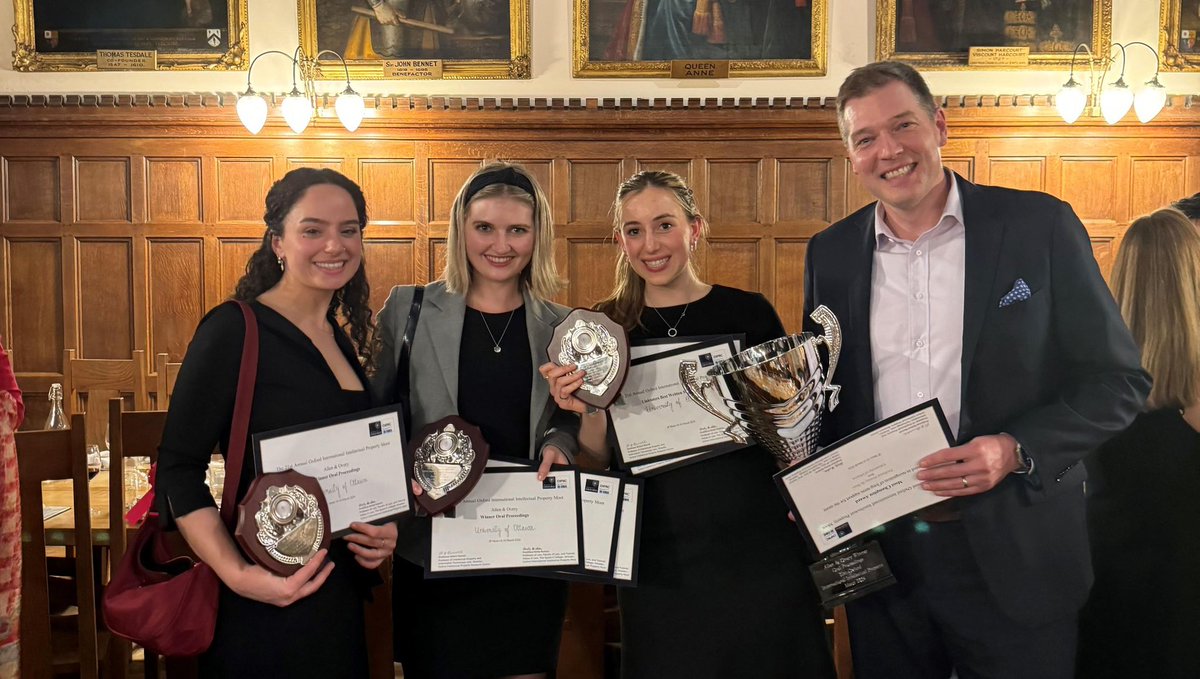 🥳 Our students won the 2024 Oxford International Intellectual Property Moot! Congratulations! › uottawa.ca/research-innov…