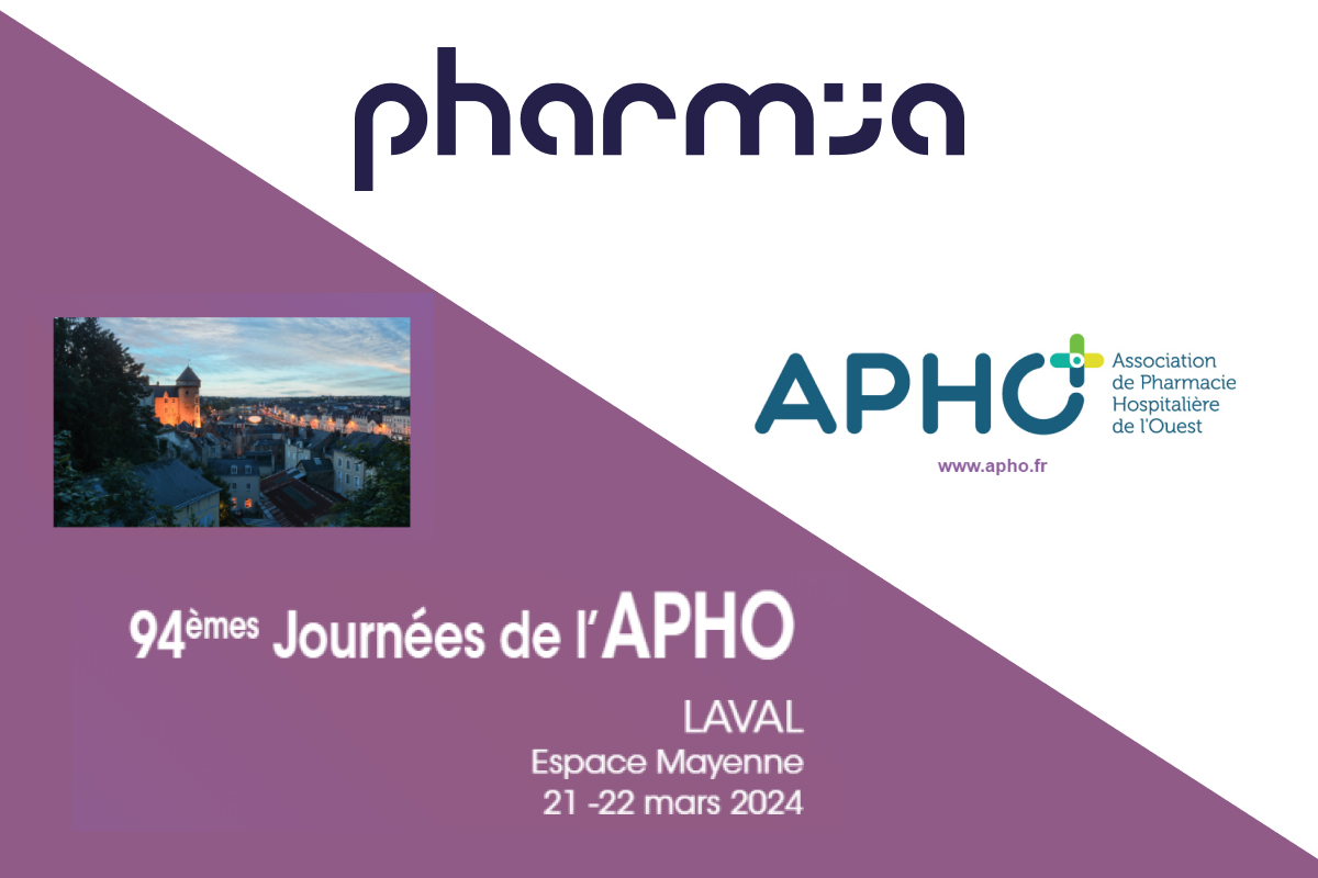 [#PharmIA - 📆#Evenement]
En parallèle de l’EAHP, PharmIA sera également présent aux 94èmes journées de l'APHO à Laval.

📅 21-22 Mars 2024
📍 Stand PharmIA

#APHO2024 #PharmacieClinique #pharmacien