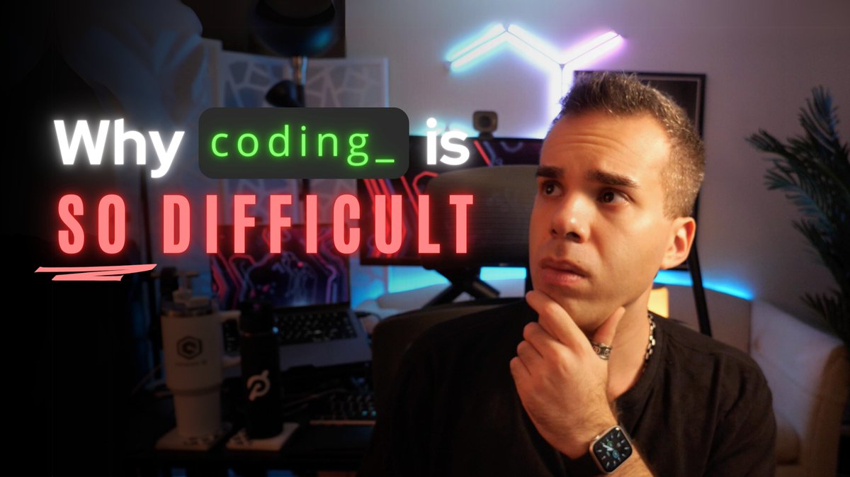 BrianHHough's tweet photo. Even with AI tools, why is coding so hard? 🤦♂️ If you're struggling to learn how to code, watch my latest video ↓
I share:
- Why coding is challenging
- My debugging checklist
- The engineering mindset
📸 Watch the full video here: https://t.co/EHuyTJKE8z
#TechStackPlaybook https://t.co/4S1MmPIkXr