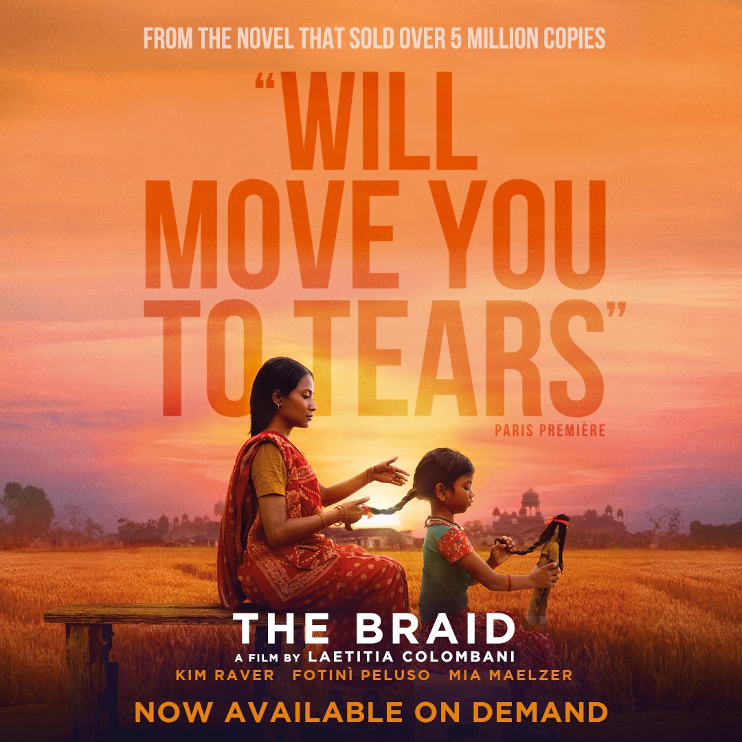 "Inspiring, powerfully familiar, and elegantly made, tied by a traditional symbol of womanhood." - @WhatSheSaidTalk 

Laetitia Colombani's THE BRAID is now available on demand.