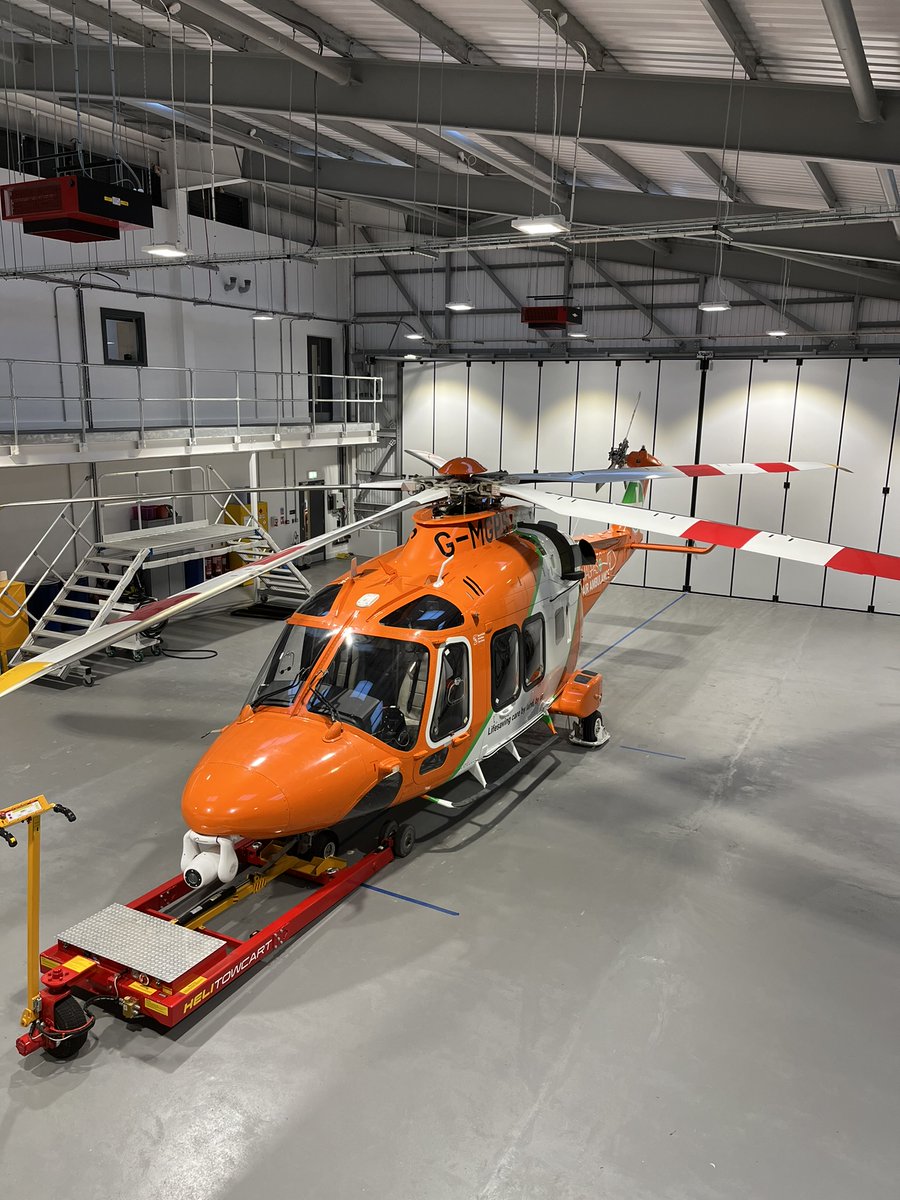 We are proud to supply, deliver, and install our Osprey sliding folding hangar door for the new, purpose-built headquarters of <a href="/Magpas_Charity/">Magpas Air Ambulance</a> at Alconbury Weald in Cambridgeshire. 🚁🚑

#jewersdoors #emergencyservices #airambulance 

‘Images courtesy of Magpas Air Ambulance’