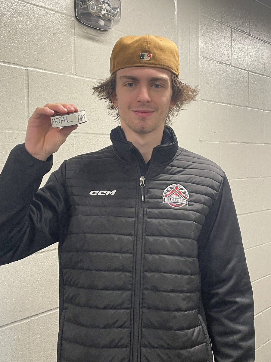 Congratulations to Oil Caps Forward #29 Marshall Light on getting his first MJHL Hat Trick in Waywayseecapoo on Sunday, March 17th!!! 
<a href="/mjhlhockey/">MJHL</a> <a href="/VirdenTown/">Town of Virden</a>