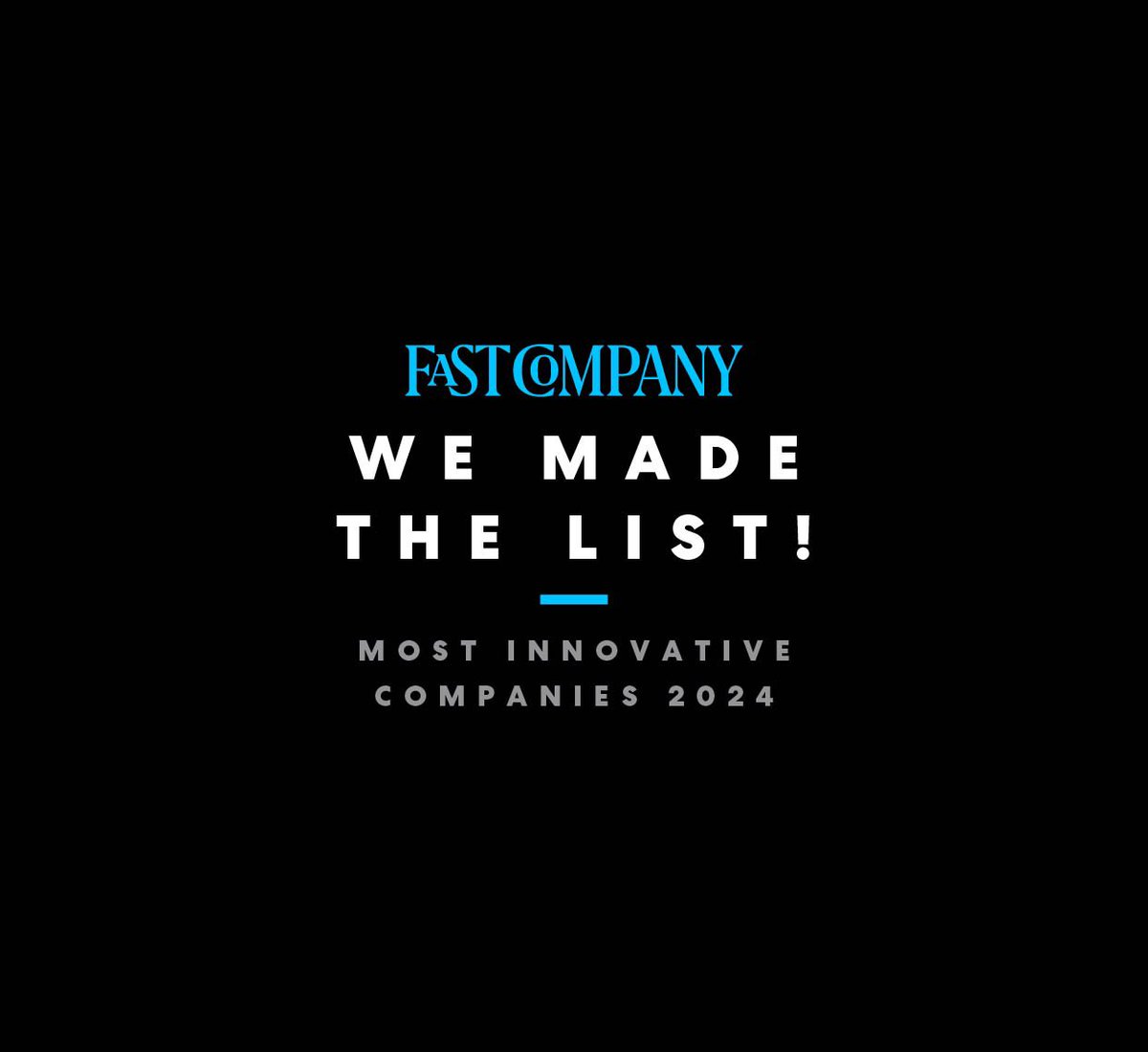 Well worth a moment to celebrate. <a href="/getclockwise/">Clockwise</a> was named as a leading Workplace Technology on the 2024 <a href="/FastCompany/">Fast Company</a> Most Innovative Company list! fastcompany.com/91037133/workp…