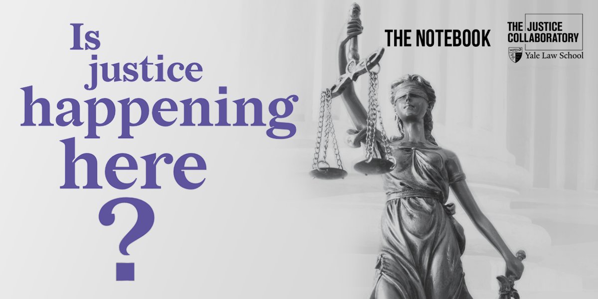 The Notebook: @EmilyLagratta partnered with nearly 20 U.S. courts and @StateJustice to find out if people are experiencing courts as just and fair, using the procedural justice framework. The responses may surprise you. Read more: bit.ly/3Tlvotx