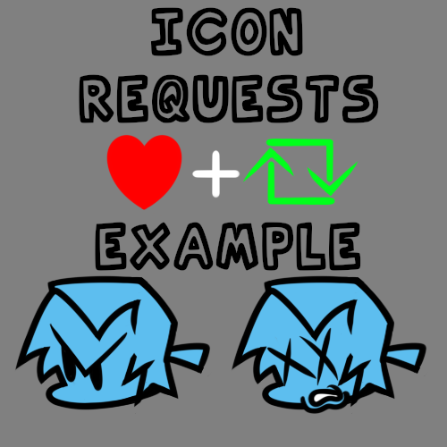 AleshaTheRabbit's tweet photo. And so? As compensation for the absence of the network. I will draw your fnf icons.

Send me your characters https://t.co/5U2gjkA8Ye
