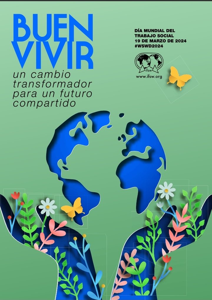 maap2010's tweet photo. Feliz Día Mundial del Trabajo Social. Este año nuestro lema resume todas las iniciativas que desde cada espacio de la praxis profesional impulsamos para alcanzar el bienestar colectivo. A todos mis colegas felicitaciones por su empeño y labor encomiable https://t.co/fzHmIaRcIs