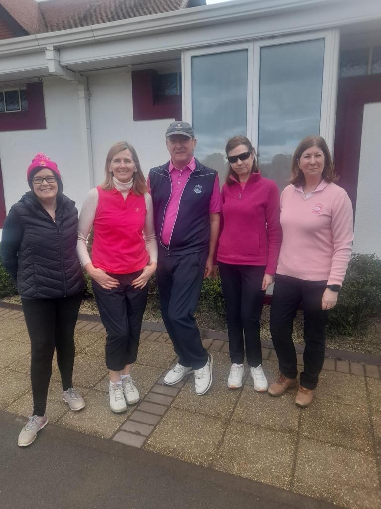PlayinPink's tweet photo. The Sun was out for @Woodbrook_Golf who had a great Pink day for Paddy's day with Captains Carol Brady &amp; Seán Bresnan leading the way. Thanks to all that took part &amp; for making this Play in Pink Day a great success.
@BCResearchIre https://t.co/vKDth4RrQu