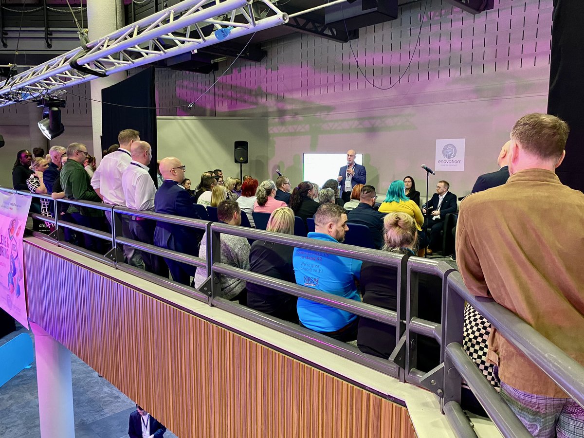 Standing room only at our Knowledge & Networking session 💚 Thank you to everyone in attendance, we hope you enjoyed the session & found it helpful. Panel: David Hammond & Emily White, @ChiptechUK | Stuart Ellis, @takingcareuk | Aaron Edwards, @teccymru | Tim Mulrey, @TSAVoice