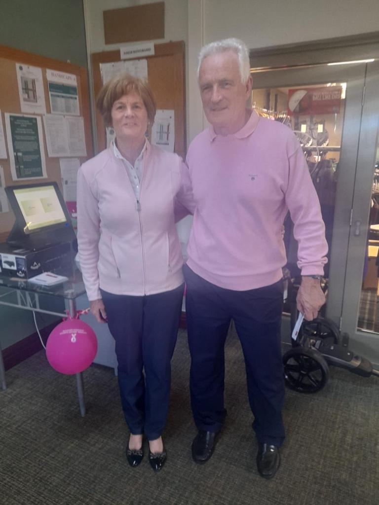The Sun was out for @Woodbrook_Golf who had a great Pink day for Paddy's day with Captains Carol Brady & Seán Bresnan leading the way. Thanks to all that took part & for making this Play in Pink Day a great success. @BCResearchIre