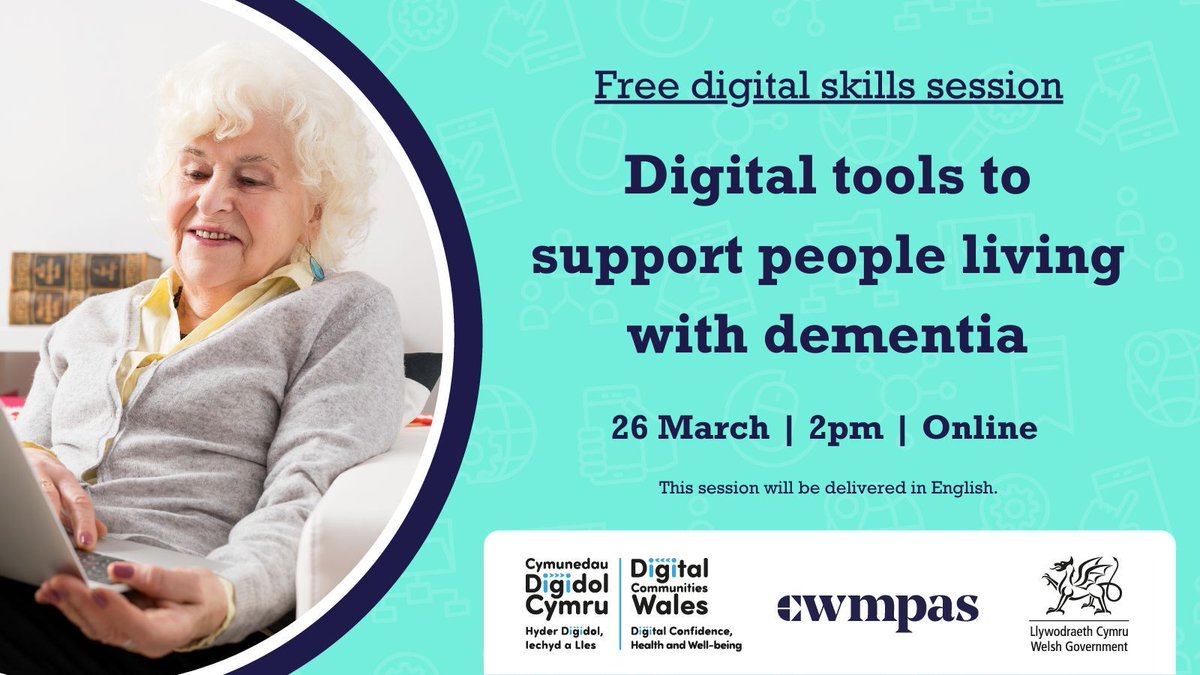 🔮 Next Tuesday (26 March) | 2pm Digital tools to support people living with dementia with @effroproject (ENG) 🪴 Digital tools for well-being 🪴 Reminiscence, multi-sensory 🪴 Keeping connected and independent 🎟️: buff.ly/3vh4RFG