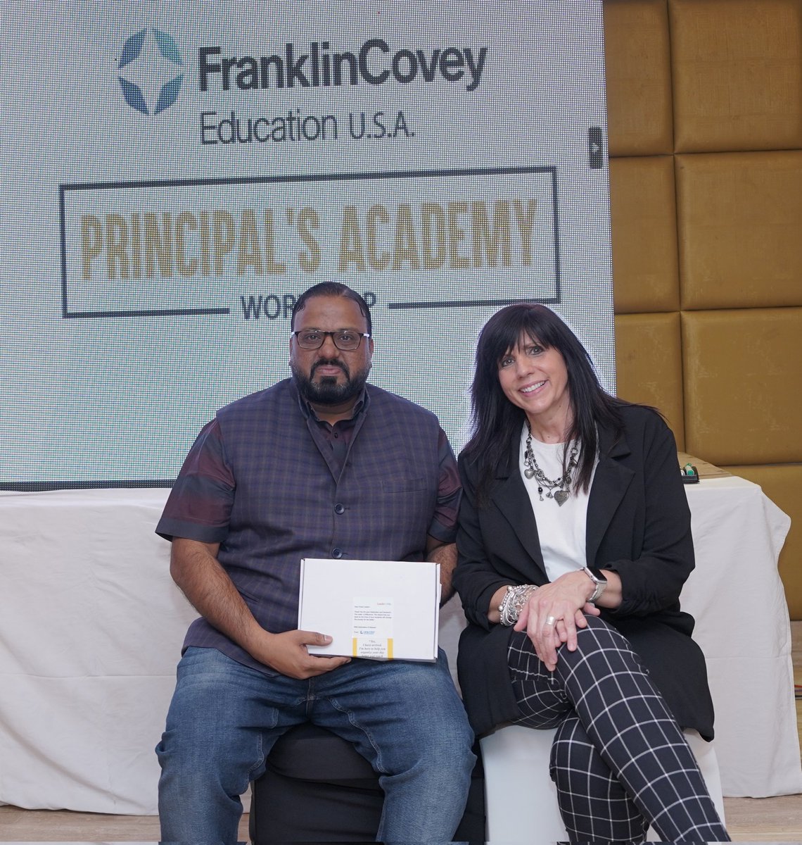AmarJeetSoni's tweet photo. Principal's Academy workshop by Ms. Brooke Judd, International Director, FranklinCovey
#Catalyzer #LearnInMe #FranklinCovey https://t.co/DGiJpyWiXb