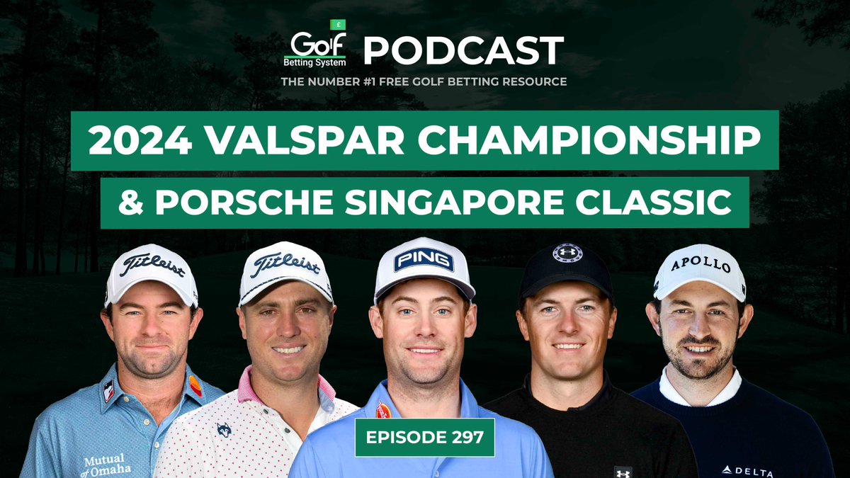 BRAND NEW!!!!!!!!!!!!!
Golf Betting System Podcast is out talking Players Championship, Valspar Championship and the Porsche Singapore Classic #ValsparChampionship #PorscheSingaporeClassic 

Android Pod Link: podbean.com/eas/pb-yab8v-1…