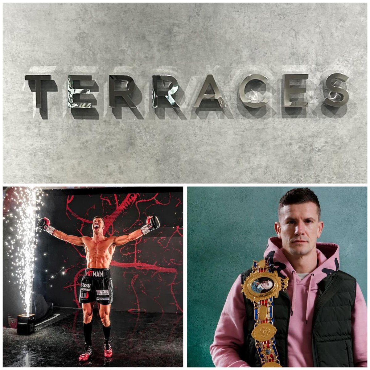 📢 Terraces new outlet store opening this Saturday 23rd March! Opening weekend offers available as well as the chance to meet British Middleweight Boxing Champion, Nathan Hitman Heaney, who will be available for photos and signings for a few hours in the morning 💥🥊