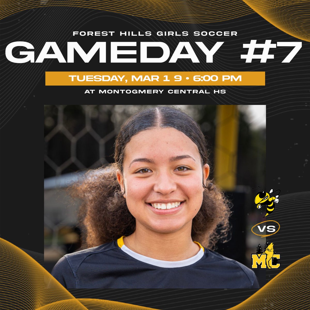 Forest Hills ⚽️travels up to Montgomery Central tonight.  Dalila says be there, pretty please, to cheer on your Jackets.  FH looks to continue their win streak and go to 7-0.
<a href="/AGHoulihan/">Andrew G. Houlihan</a> <a href="/FHHS_Athletics/">FHHS Athletics</a> <a href="/ForestHillsHSNC/">Forest Hills High School</a> <a href="/UCPSNCAthletics/">UCPS NC Athletics</a>
