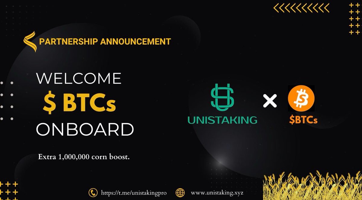 Unistaking Protocol tweet media