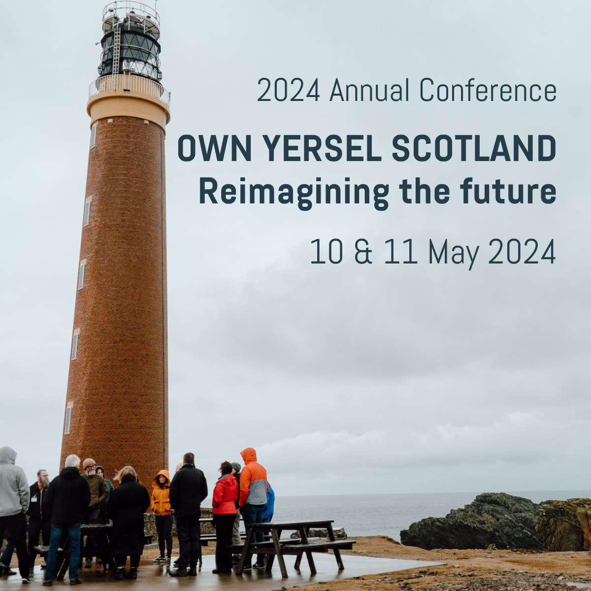 Just over seven weeks to go until our annual conference: Own Yersel Scotland: Reimagining the future, in Perth!
