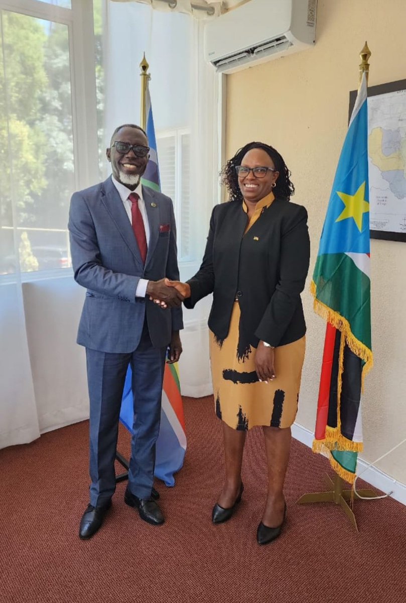 On 11.03.2024 the High Commissioner Designate of Kenya paid courtesy call on me. We shared issues of mutual interests in regards to EAC.