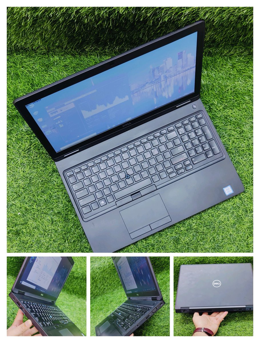 *Dell Precision 3530* Workstation laptop
👉8th Generation Intel *Core i5-8400H* (14nm, 35w,6 core / 2.5 Ghz 15.6 
👉NVIDIA 4GB DDR-5 Quadro P600 Graphics 16GB DDR-4
👉 *256GB* PCIe nVme SSD
👉 Windows 10 Pro
👉 Brand New Condition
👉 Original Adaptor
👉 Seller Warranty Available.