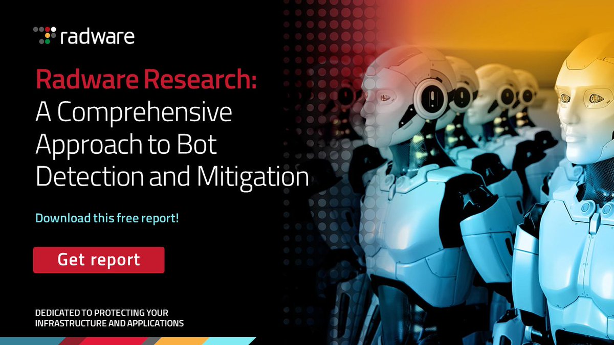 radware's tweet image. Discover the impact of bot activity in the digital realm. Learn how bots affect user experience, business operations, data integrity, security, and more. Understand the importance of a comprehensive approach to bot detection.  ow.ly/Yh9V50QK7vO  #BotActivity