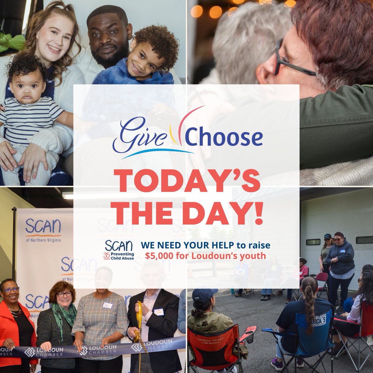 Today's the day! We’ve raised our goal to $5,000 for Loudoun’s children, and we need your help to reach it!
Give now 👇
givechoose.org/nonprofits/SCA…