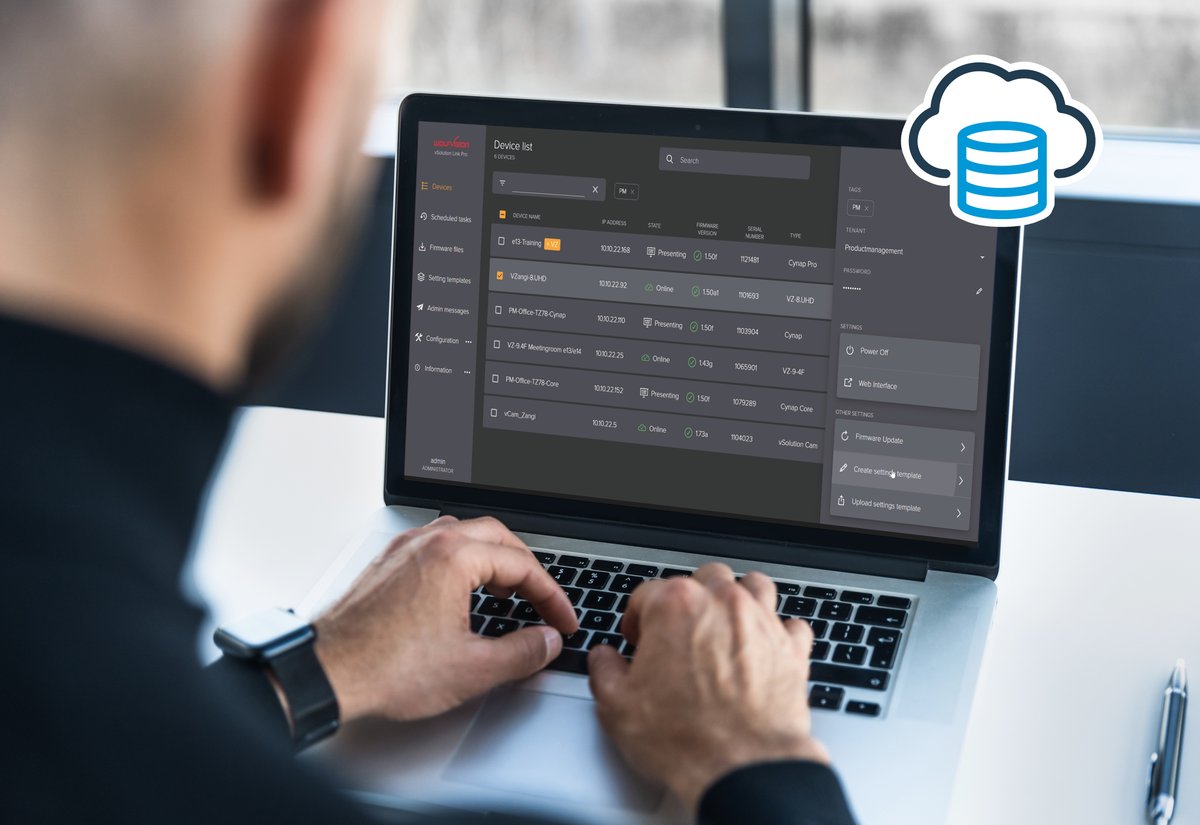 🌐 WolfVision's vSolution Link Pro - FREE remote management tool! 🌐 🔄 Windows, macOS, or cloud? Covered. 🛠️ Manage Cynap & Visualizer systems easily. ☁️ Cloud flexibility for up to 5,000 systems. 📊 Easy to use More info 👉 bit.ly/3Xq8EsS #WolfVision #Innovation