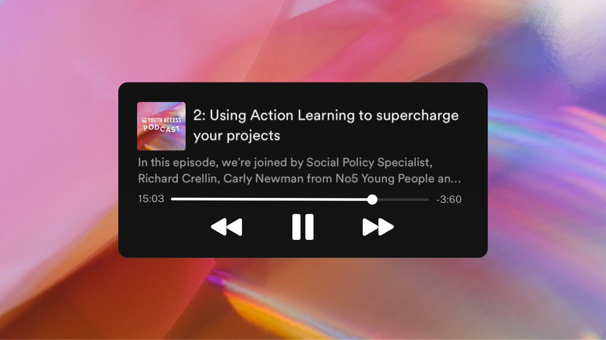 The Youth Access Podcast returns! 🎙️ In this episode we’re joined by members Carly Newman from No5 Young People and Jenny Cooper from YPAS for an inspiring chat about action learning ⚡️ Listen now on Spotify ow.ly/8cZi50QR7PS