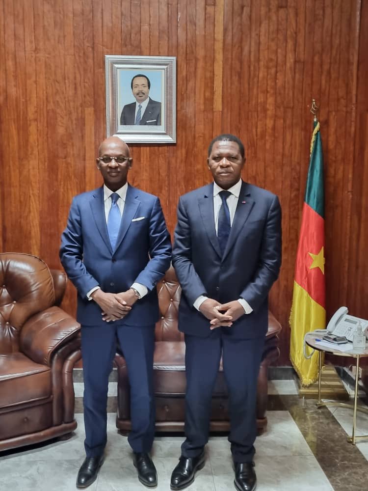 The HC a.i @Siaka_Coul was received in audience, by H.E. ATANGA NJI Paul #MINAT. They had a fruitful conversation about the cooperation btw 🇺🇳&🇨🇲. The HC a.i. reiterated the UN's and Humanitarian community commitment to support Government efforts towards the people in need.