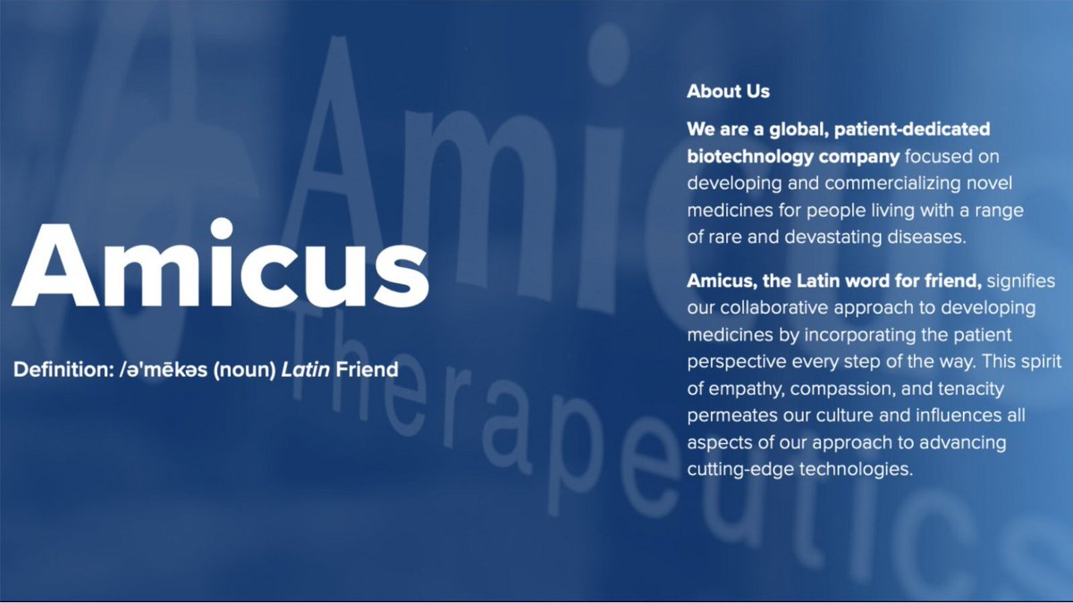 At Amicus, our dedication to people living with #rarediseases goes hand in hand with our commitment to our environmental, social, and governance program. Learn more at: amicusrx.com #ESG #Sustainability #AmicusCares