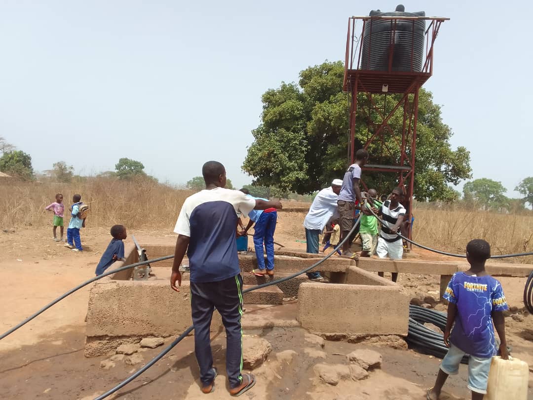 'Bringing smiles one drop at a time! Water systems installed in Guinea-Bissau with the support of IAAAE are transforming lives and spreading joy. #IAAAE #GuineaBissau #WaterForlife