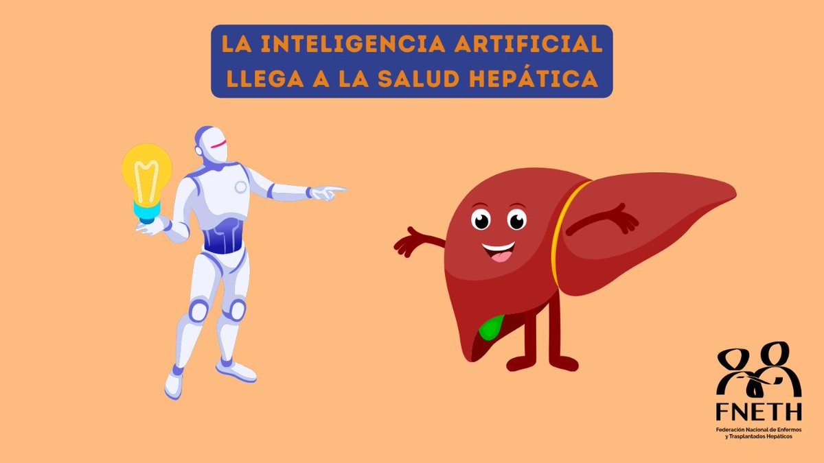 fehigado's tweet photo. ¿Sabías que la @AEEHLiver (Asociación Española para el Estudio del Hígado) utiliza la #IA para identificar a aquellas personas con mayor riesgo o sospecha de padecer Hepatitis C? 💻
También cuentan con #LiverAI, que ayuda a los/as pacientes a resolver sus dudas 🤖
#FNETH #Salud https://t.co/gg26kGp7aj