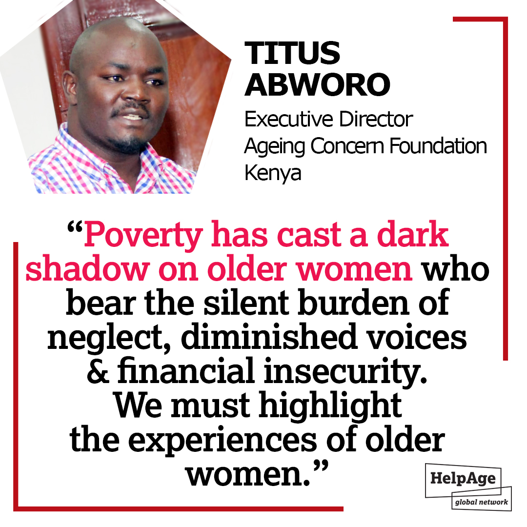 Poverty casts a long shadow on the lives of older women, affecting their daily existence. We must strive for a society where age doesn't dictate one's quality of life. #CSW68 @AgeingAcf #OlderNotOver