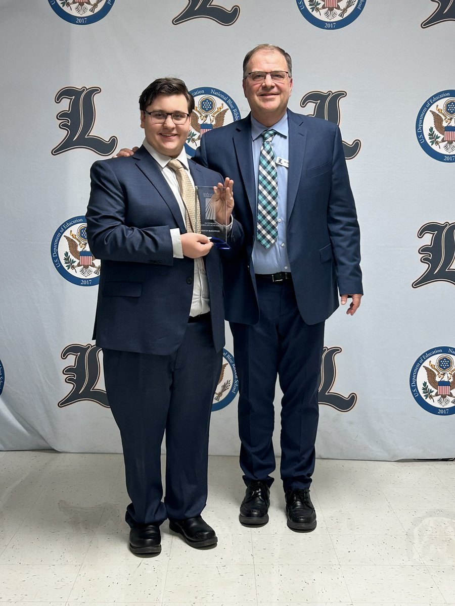 Congratulations to Jason on winning the Assistive Technology Award. He was recognized at the Board of Education Meeting last night. He wants to thank all who have helped him! #GoLemont #WeAreLemont <a href="/luciolhs2101/">Kelly Lucio</a>