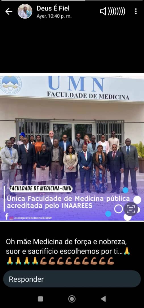 #Fidel siempre con nosotros, es innegable el aporte de profesores cubanos que estructuraron y consolidaron los procesos universitarios en la Facultad de Medicina de la UMN #Angola en este resultado de calidad
<a href="/DiazCanelB/">Miguel Díaz-Canel Bermúdez</a> 
<a href="/japortalmiranda/">José Angel Portal Miranda</a> <a href="/MINSAPCuba/">Ministerio de Salud Pública de Cuba</a>  <a href="/GobiernoCuba/">Gobierno Cuba 🇨🇺</a>