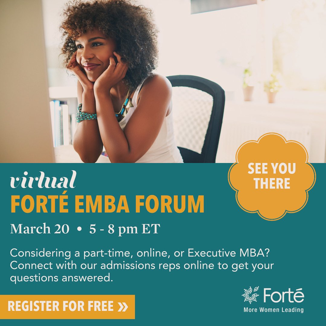 Calling all Women 🙋‍♀️🙋🏽‍♀️🙋🏻‍♀️ If you are interested in an MBA, join us for this FREE event.