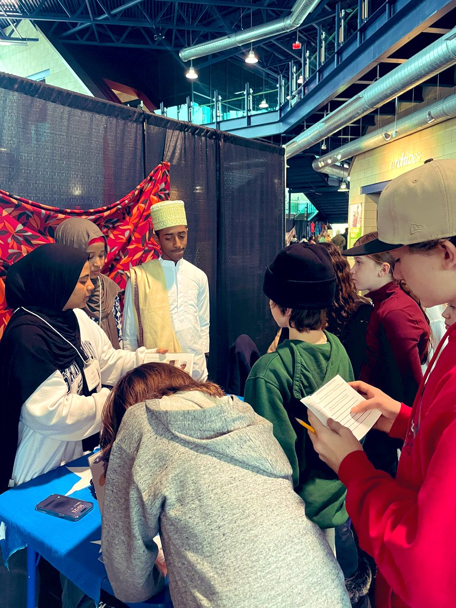 Wonderful morning spent at <a href="/TheRooms_NL/">The Rooms</a> for the <a href="/sharingcultures/">Sharing Our Cultures Inc.</a> exhibition! Students learning from students about cultural diversity. <a href="/SFOAschool/">St.Francis of Assisi School</a>