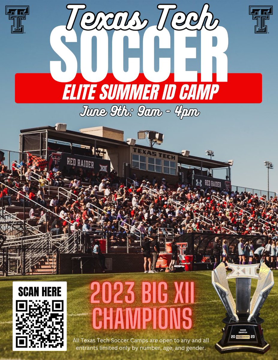 ELITE SUMMER ID Camp release: our next ID camp offering - a chance to work with our staff and players here at the home of the Big XII 🏆 !! Details in the QR code below.