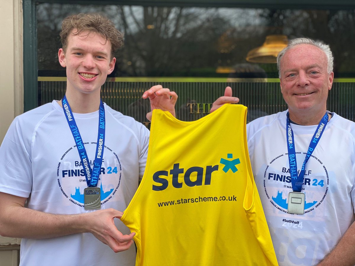 Thank you to all of you who supported our Bath Half Marathon efforts. I finished in 2.24, Ben in 1.46 and we raised over £3000 for star scheme. £100 will kit out and sign a child with a rugby club for a year, so with your generosity we have created 2 teams plus a few reserves!