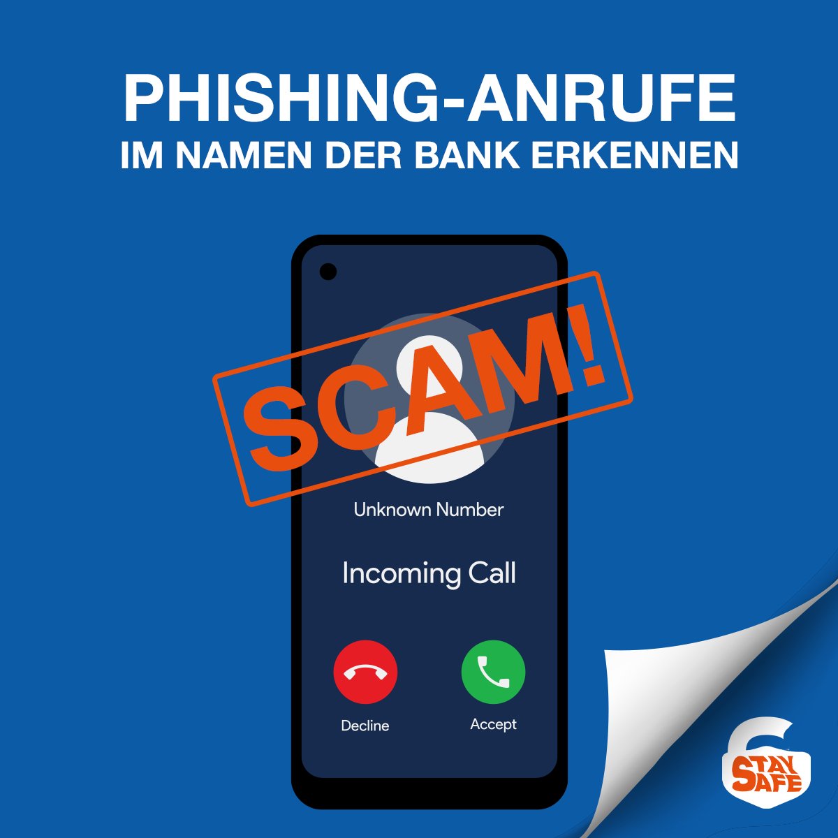 Achtung: Telefonbetrug!
Aktuell häufen sich vermehrt Betrugsversuche am Telefon, um an sensible Zugangs- oder andere vertrauliche Daten zu kommen. Mehr Informationen dazu gibt es unter sparda.de
#phishing #sicherheit #Telefonbetrug #Banking