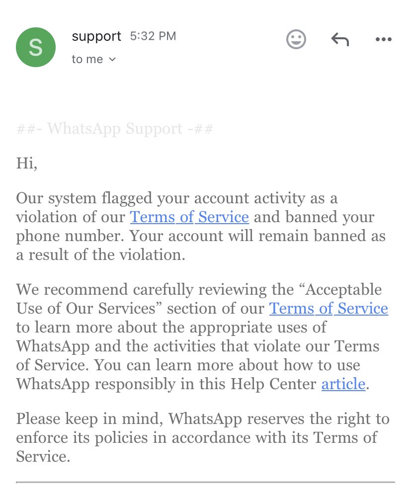 robinshuklaa's tweet photo. @WhatsApp 
I’ve got my account banned unnecessary. I want my account to be unbanned at all cost. Kindly unban it. https://t.co/xRZfDJNFZQ