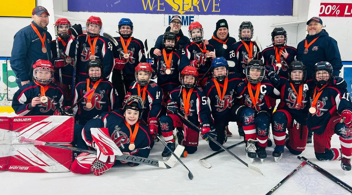 Big Night in the DJHL last night with two Renegades team collecting medals! U11A Gold! U13B Bronze! Go Renegades Go!
