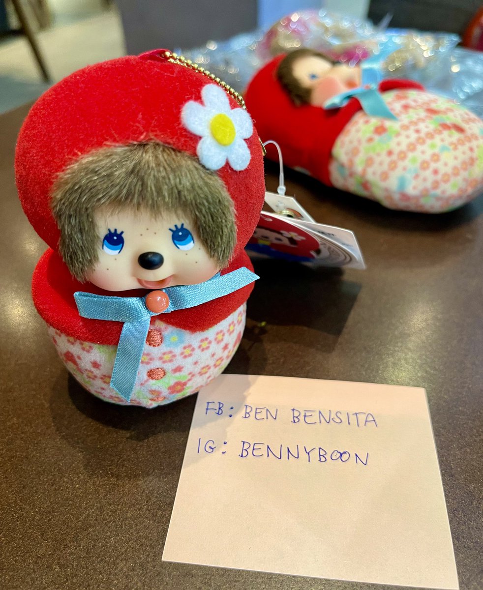 benn_monchhichi's tweet photo. ✅พร้อมส่ง

NWT. MATRYOSHKA KEYCHAIN 1590 รส.

#monchhichi #monchhichikeychain
#monchhichiพร้อมส่ง #ม่อนชิชิ #ม่อนจิจิ https://t.co/B9l4koJlmG