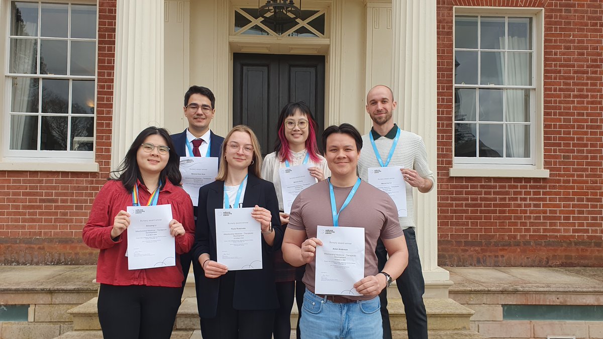 Congratulations to this year's #MitoMed24 conference bursary winners!🏆

Great to have you join us at @HinxtonHall for this week's discussion on how new understanding in #MitochondrialResearch is influencing the development of effective patient therapies.