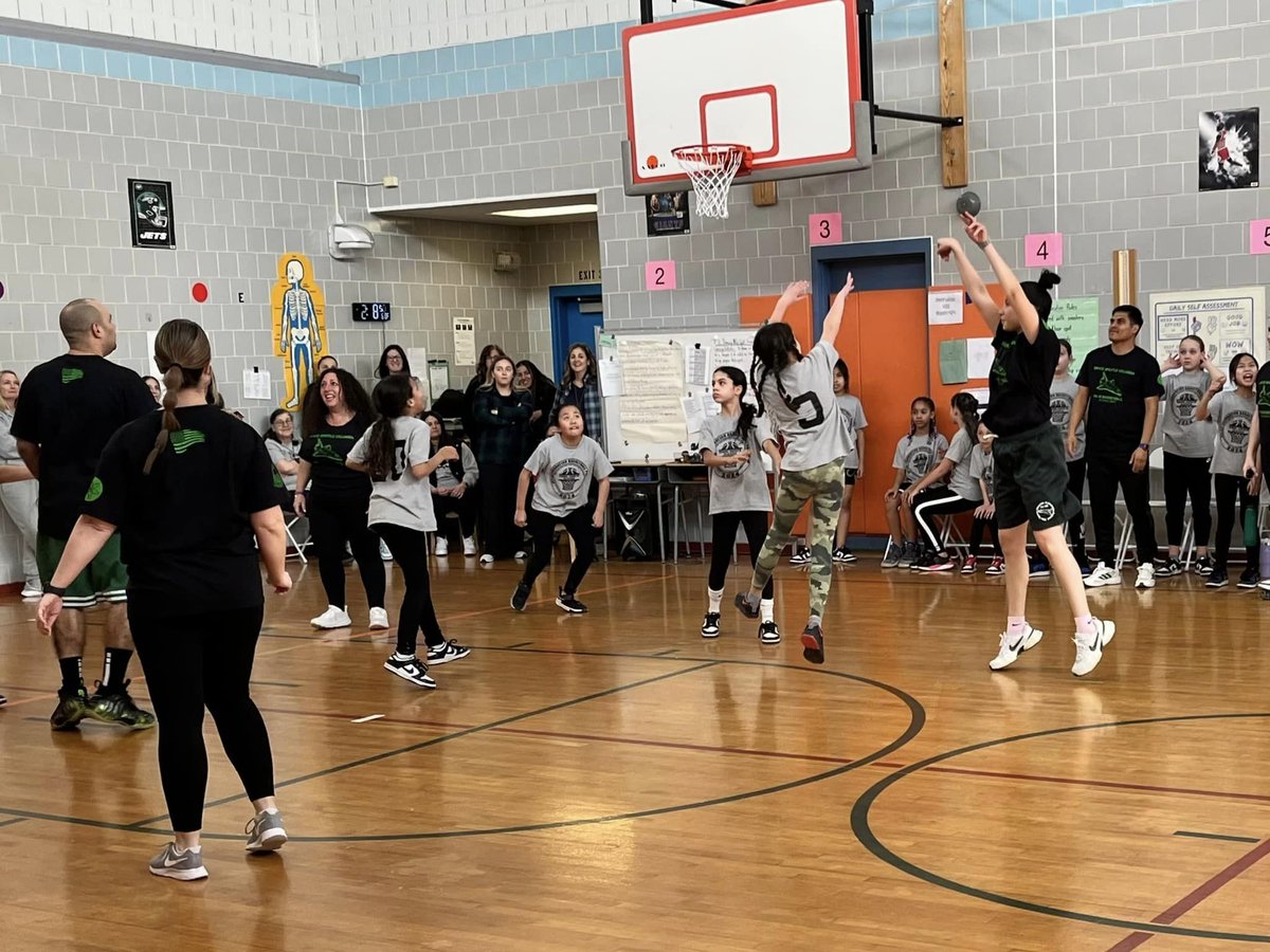 Yesterday's Staff Vs. Student Basketball game @PS58RSSColumbia was so much fun! #ItsGreatAt58