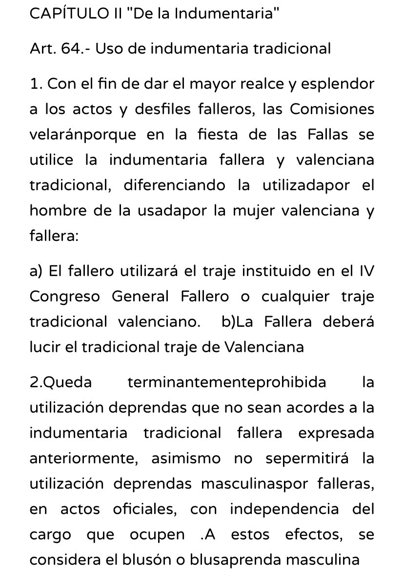 SanGomezLopez's tweet image. ¿Por qué la Alcaldesa de València es la primera en incumplir sus propias normas en lugar de ser la primera en acatarlas? ¿Por qué es la única persona que puede desfilar vestida de particular en la ofrenda aunque la @JCF_Valencia que ella misma dirige lo prohíba expresamente?