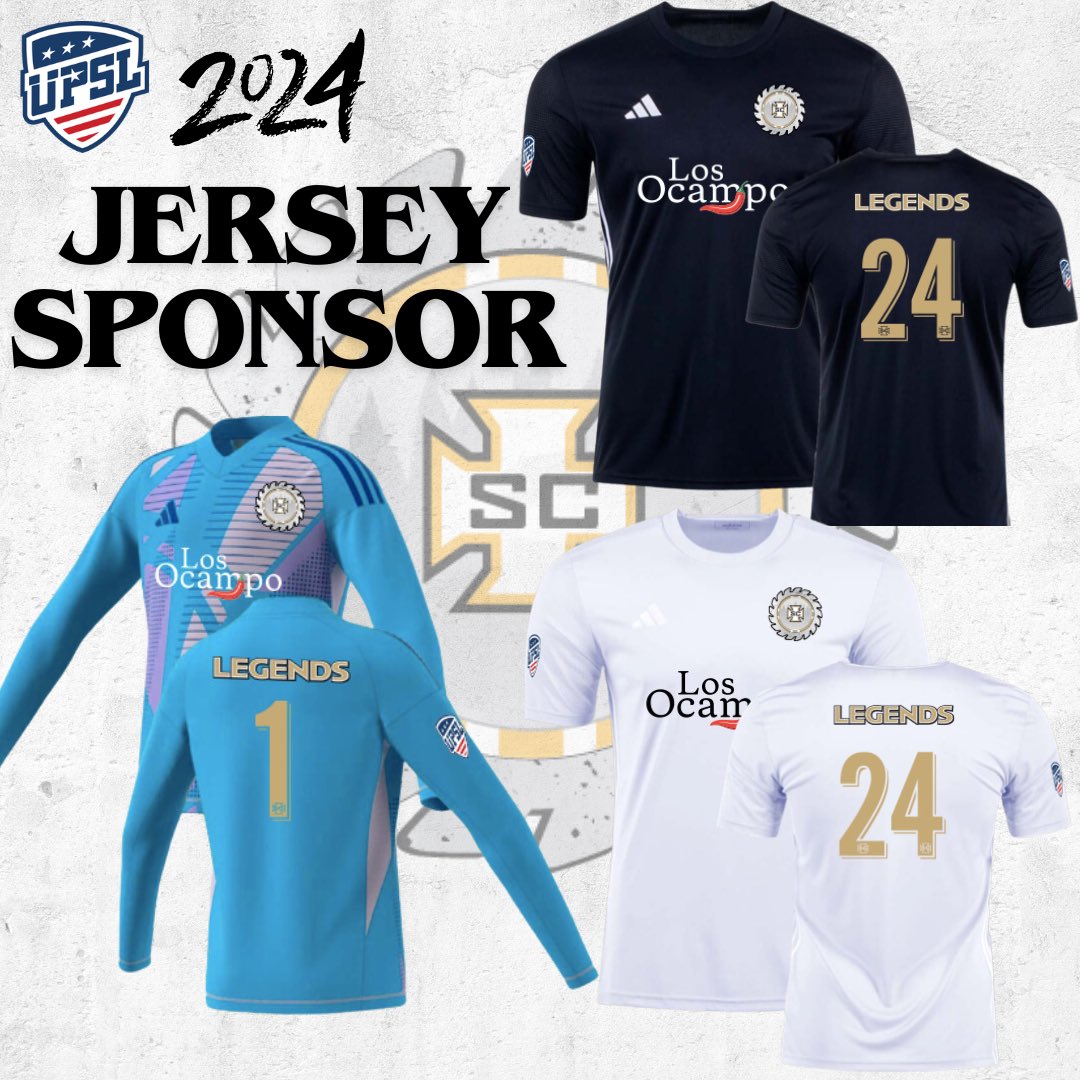 LegendsUsl2's tweet photo. Unveiling our 2024 Adidas Home, Away and Goalkeeper Kits. 

Our Jersey Sponsors for USL2 @MachiningT and for UPSL @LosOcampo 

#Legends
#OneClubOneGoal
#StCroixSoccer
#Path2Pro
#FutureisBright
#LosOcampo
#machiningtechnology 
#Adidas
#StefansSoccer https://t.co/8RBpH3FXPp