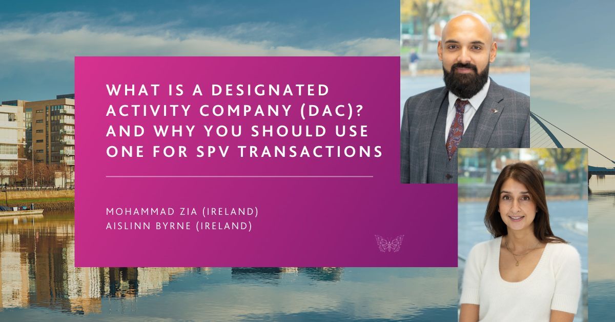 Following an excellent weekend for Ireland with celebrations for St Patrick's Day and victory in the Six Nations Rugby, JTC’s Corporate Services team get back to the serious business of the Designated Activity Company and why they should be used for SPVs: bit.ly/3vjKEiI