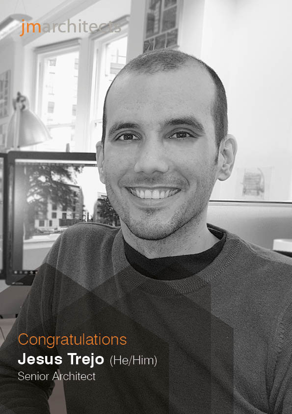 _jmarchitects's tweet photo. Jesus Trejo is Promoted to Senior Architect!
https://t.co/nd53QTCxF1
#jmarchitects #wearejmarchitects #jma #jmcommunity #architecture #design #construction #news #promotion #success #architect #seniorarchitect #career #getpromoted #designer #congratulations https://t.co/JYsCTbW6IK