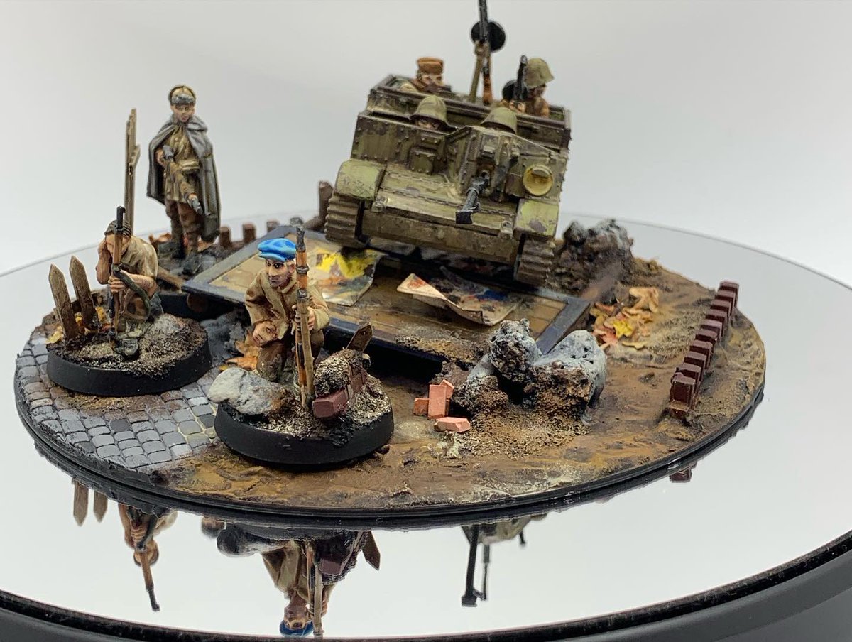 BrushWorkMinis's tweet photo. Soviet Bren carrier for Bolt Action. 

Click here to see more of Warlord Games products
https://t.co/aiNdOg0K6z
#boltaction #warlordgames #soviet #WW2 #28mm https://t.co/qT87fsVNCq
